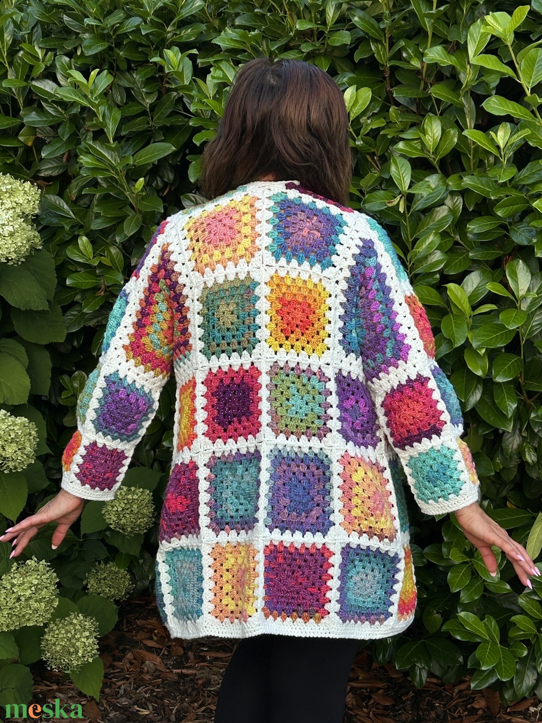 Erka  Kabátmesék:  Szivárványkert - ruha & divat - női ruha - kardigánok - Meska.hu