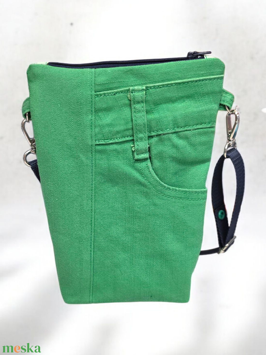 Zsebtáska nadrágzsebekből cseresznyés - táska & tok - neszesszer - Meska.hu