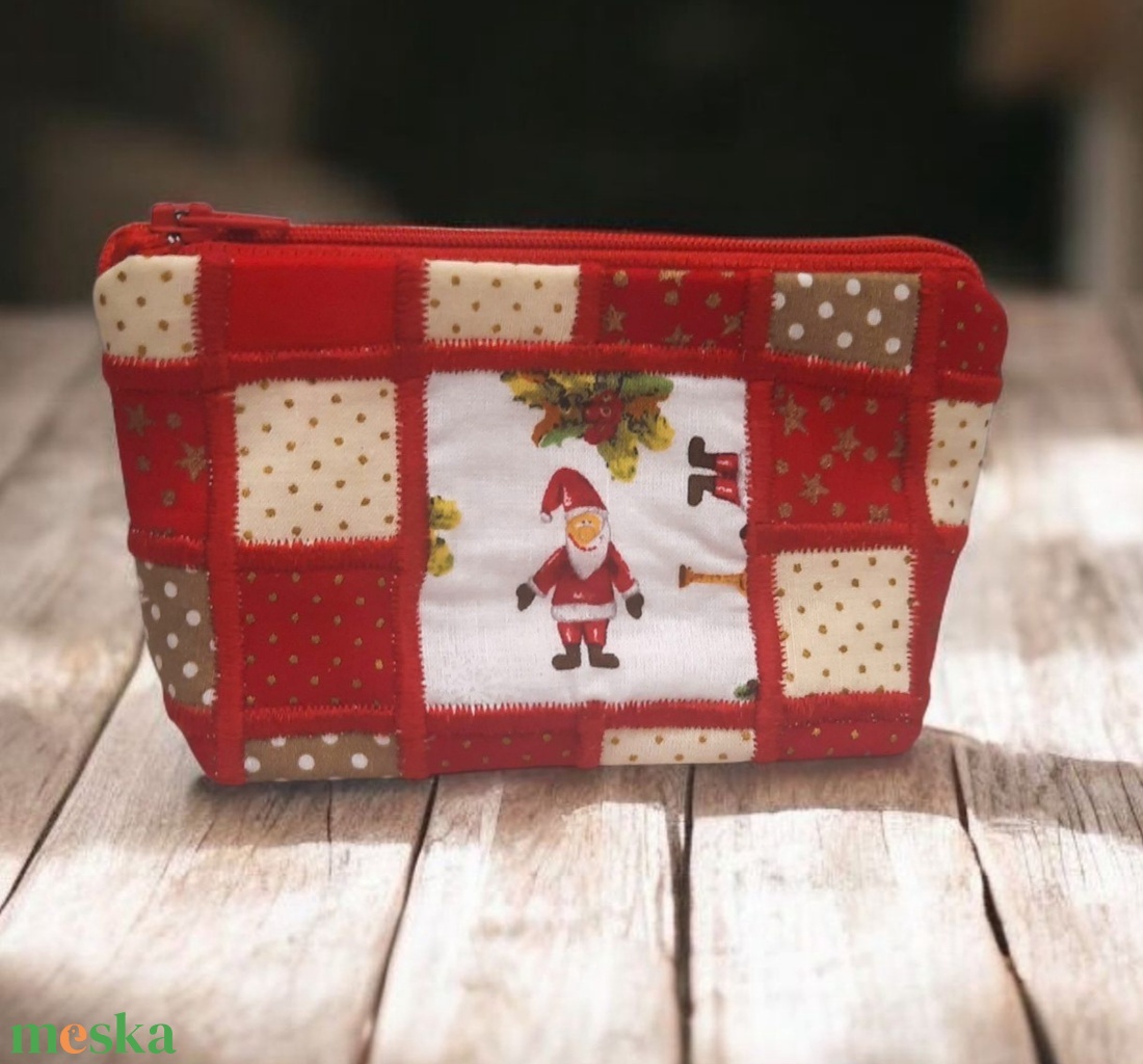 Picurka karácsonyi hangulatú neszi  - táska & tok - neszesszer - Meska.hu