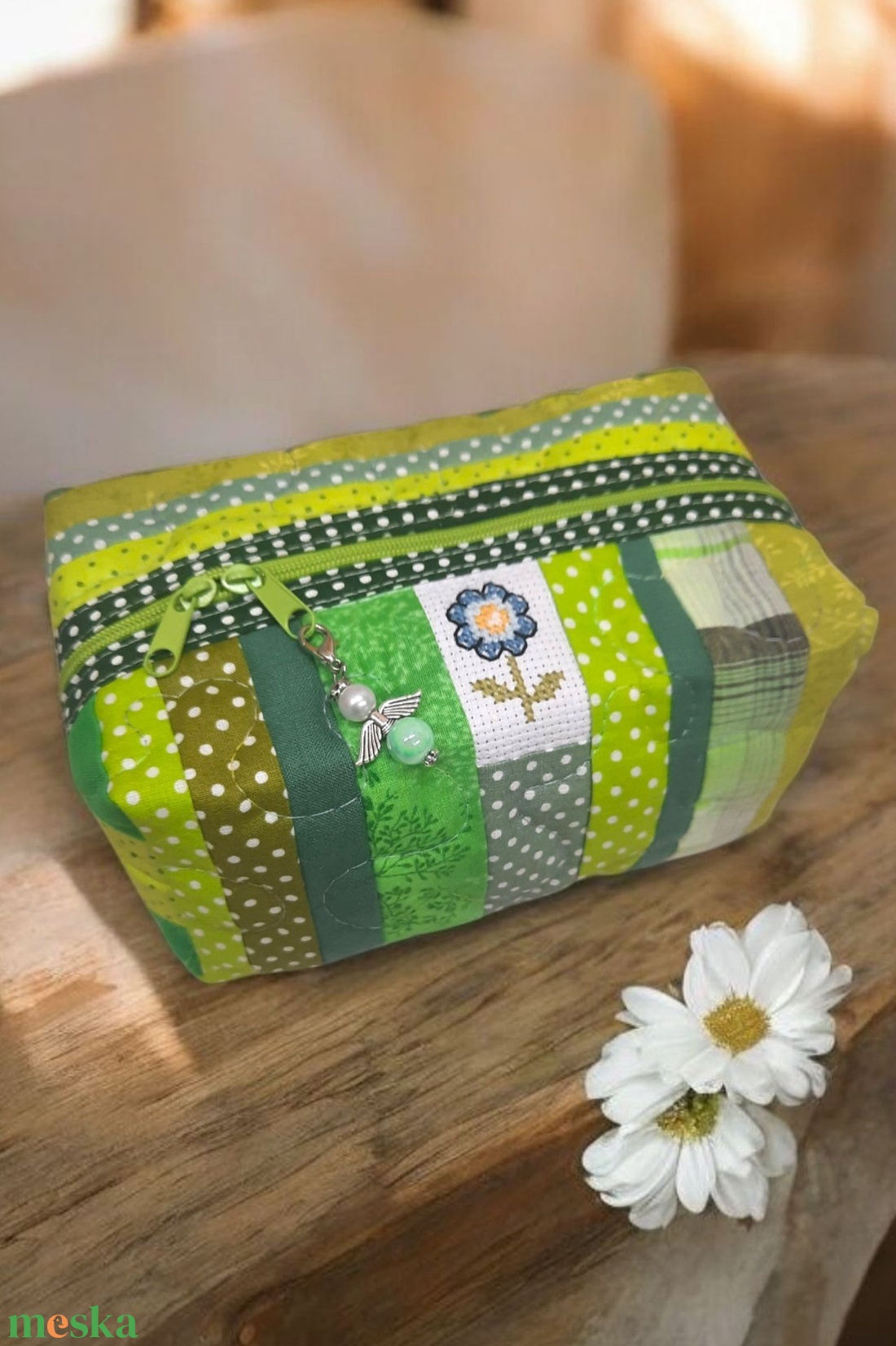 Zöldike neszesszer - táska & tok - neszesszer - Meska.hu
