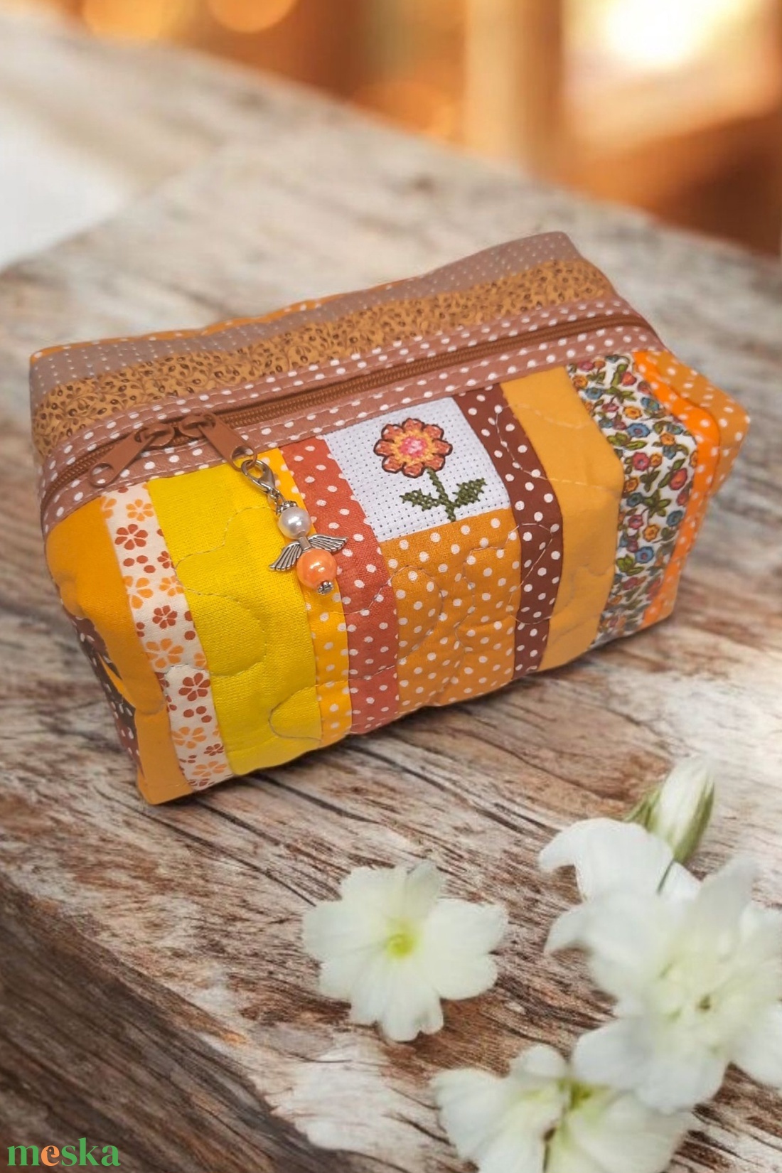 Narancs neszesszer - táska & tok - neszesszer - Meska.hu