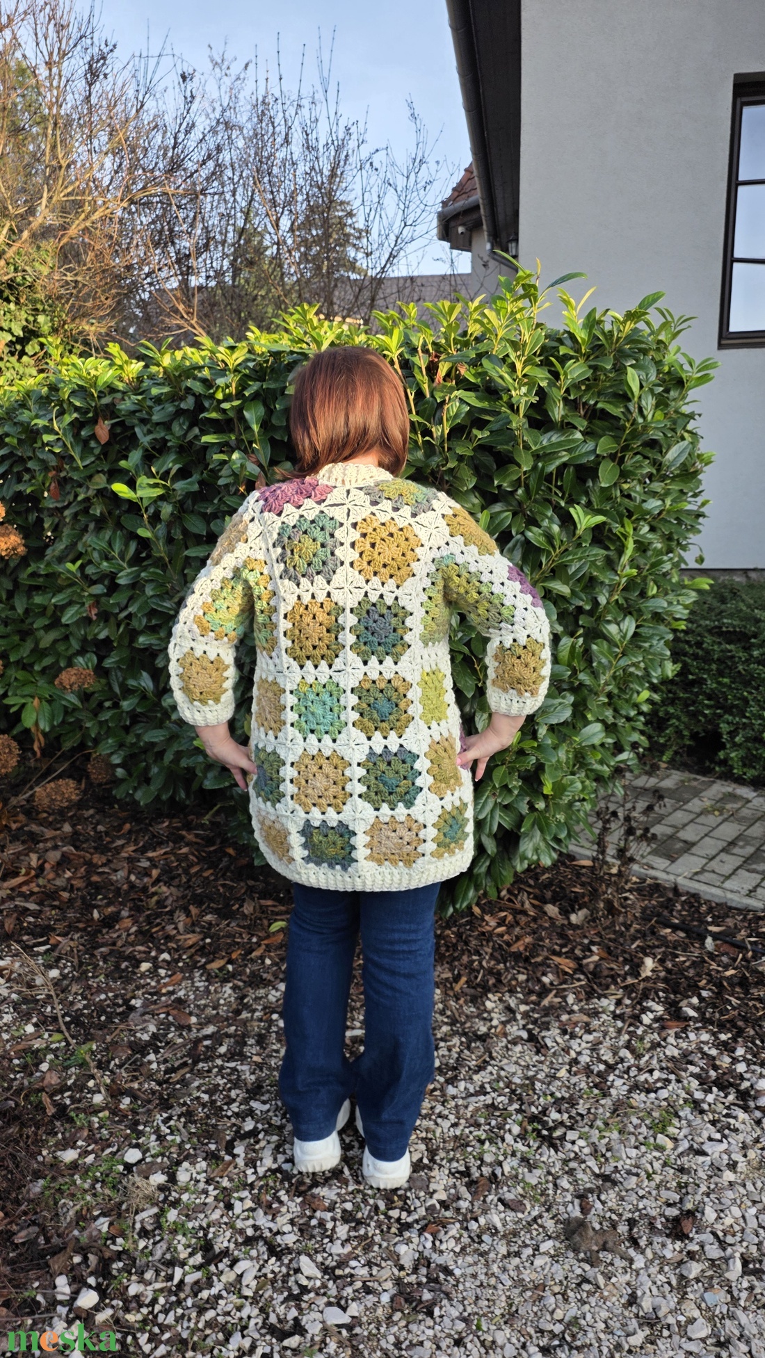 Erka � Kabátmesék:  Földszínek harmóniája - ruha & divat - női ruha - kardigánok - Meska.hu