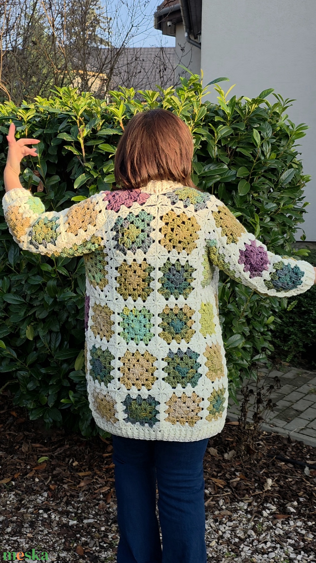 Erka � Kabátmesék:  Földszínek harmóniája - ruha & divat - női ruha - kardigánok - Meska.hu