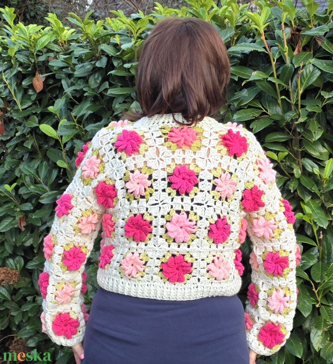 Erka � Kabátmesék:  Szirmok tánca - ruha & divat - női ruha - kardigánok - Meska.hu