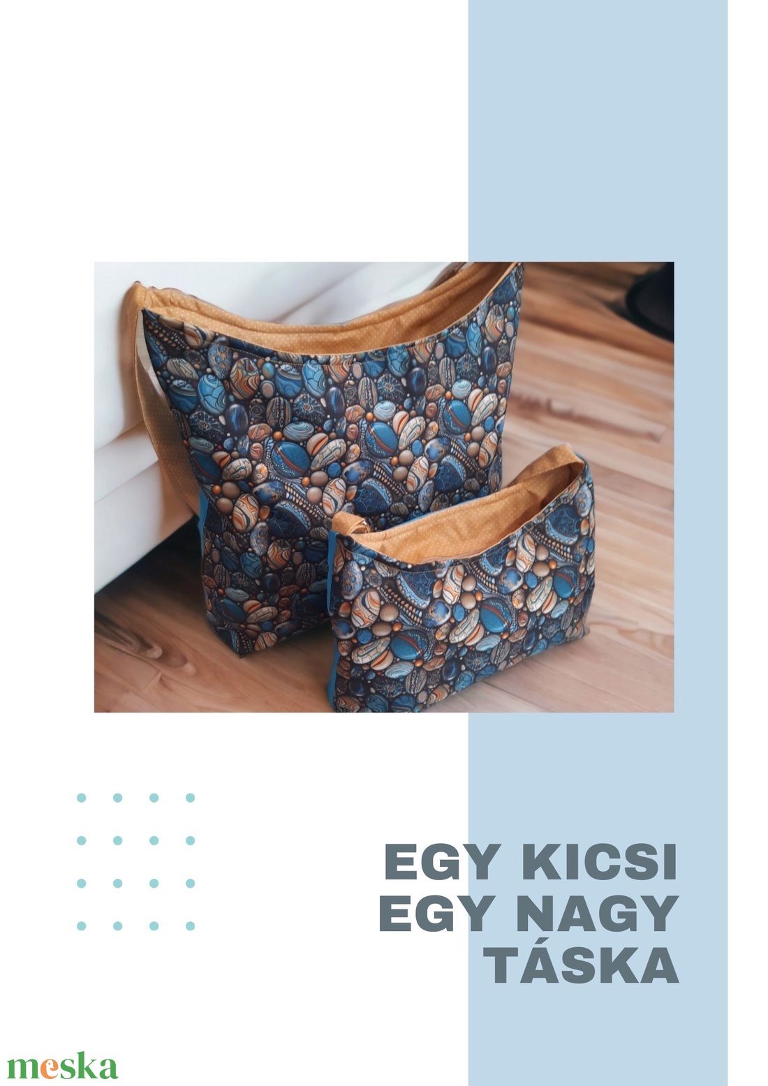 Táskák - Szabásminta csomag videóval - diy (csináld magad) - szabásminta, útmutató - szabásminta - Meska.hu