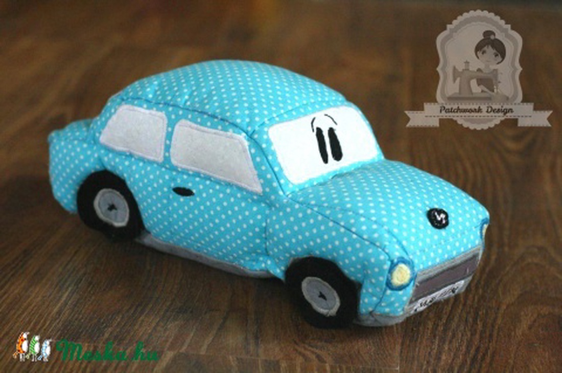 Malvin, a trabant textiljáték - - Meska.hu Malvin, a trabant textiljáték - - Meska.hu