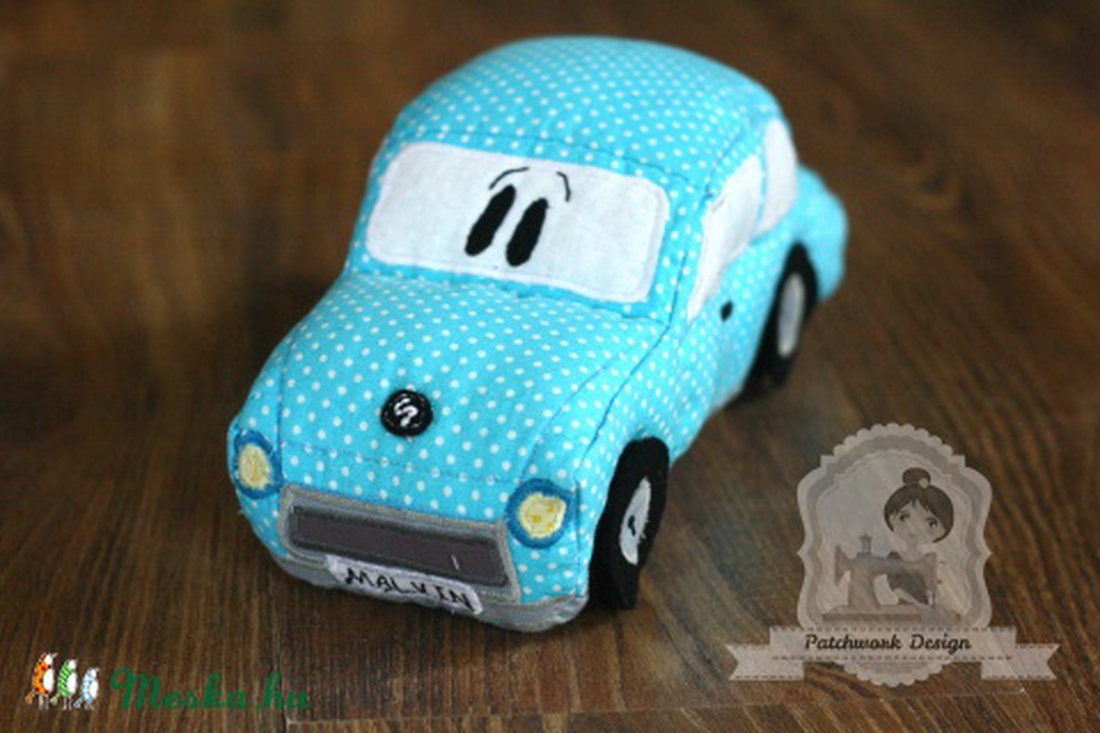 Malvin, a trabant textiljáték - - Meska.hu Malvin, a trabant textiljáték - - Meska.hu