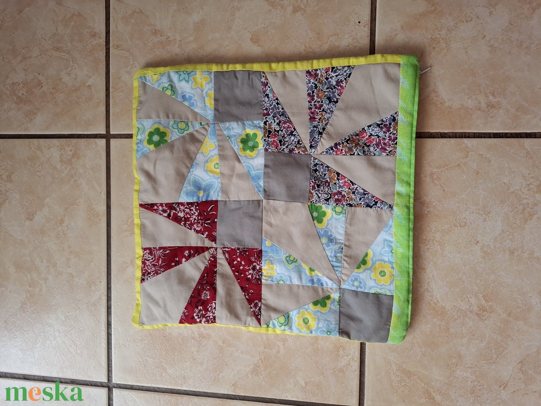Új. Patchwork párnahuzat - otthon & életmód - lakástextil - párna & párnahuzat - Meska.hu