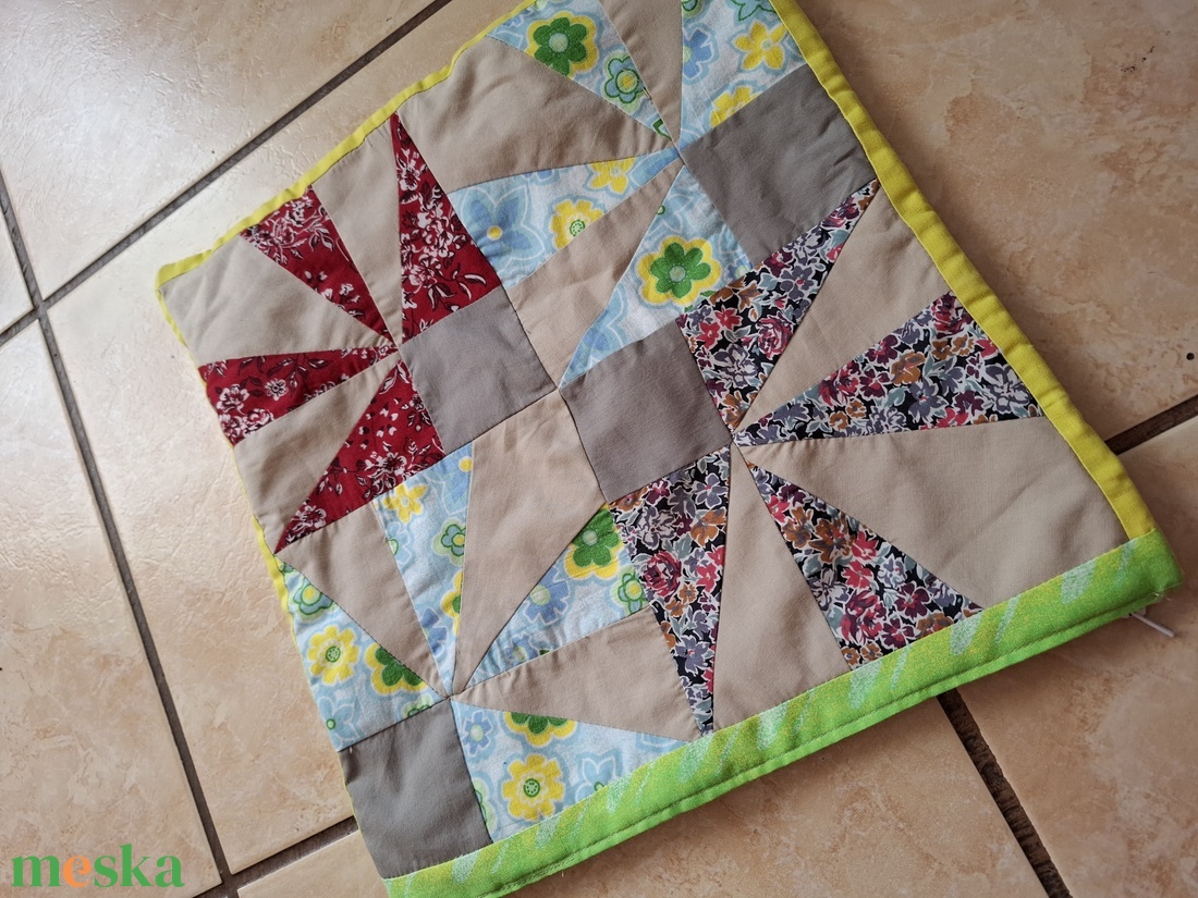 Új. Patchwork párnahuzat - otthon & életmód - lakástextil - párna & párnahuzat - Meska.hu