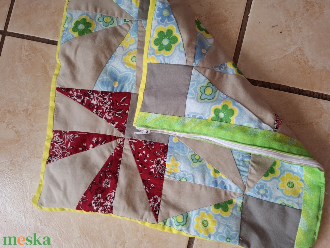 Új. Patchwork párnahuzat - otthon & életmód - lakástextil - párna & párnahuzat - Meska.hu