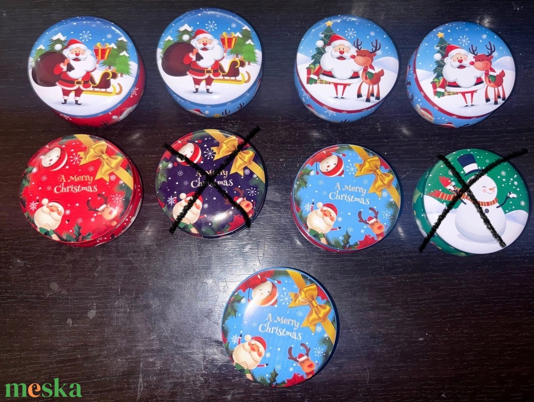 Karácsonyi tégelyes gyertyák - karácsony - karácsonyi lakásdekoráció - karácsonyi illatgyertya, mécses - Meska.hu