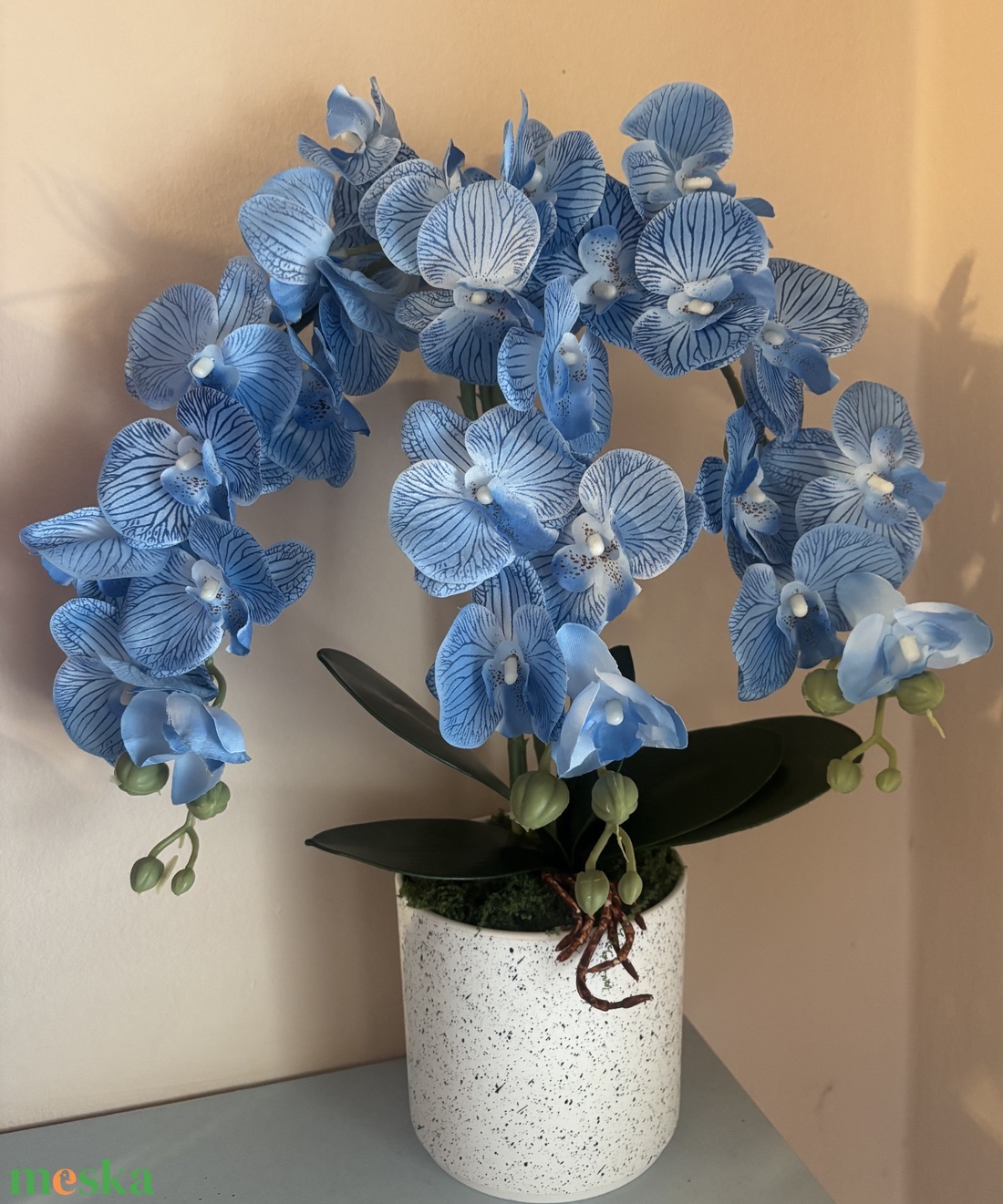 Mű orchidea virágok - otthon & életmód - dekoráció - Meska.hu
