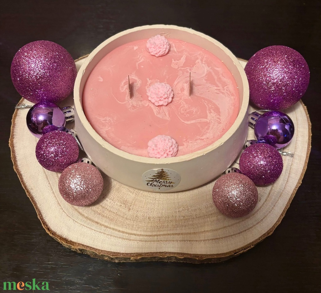 Gyertyák gipsz tálban - otthon & életmód - gyertya, illat, aroma - gyertya - Meska.hu