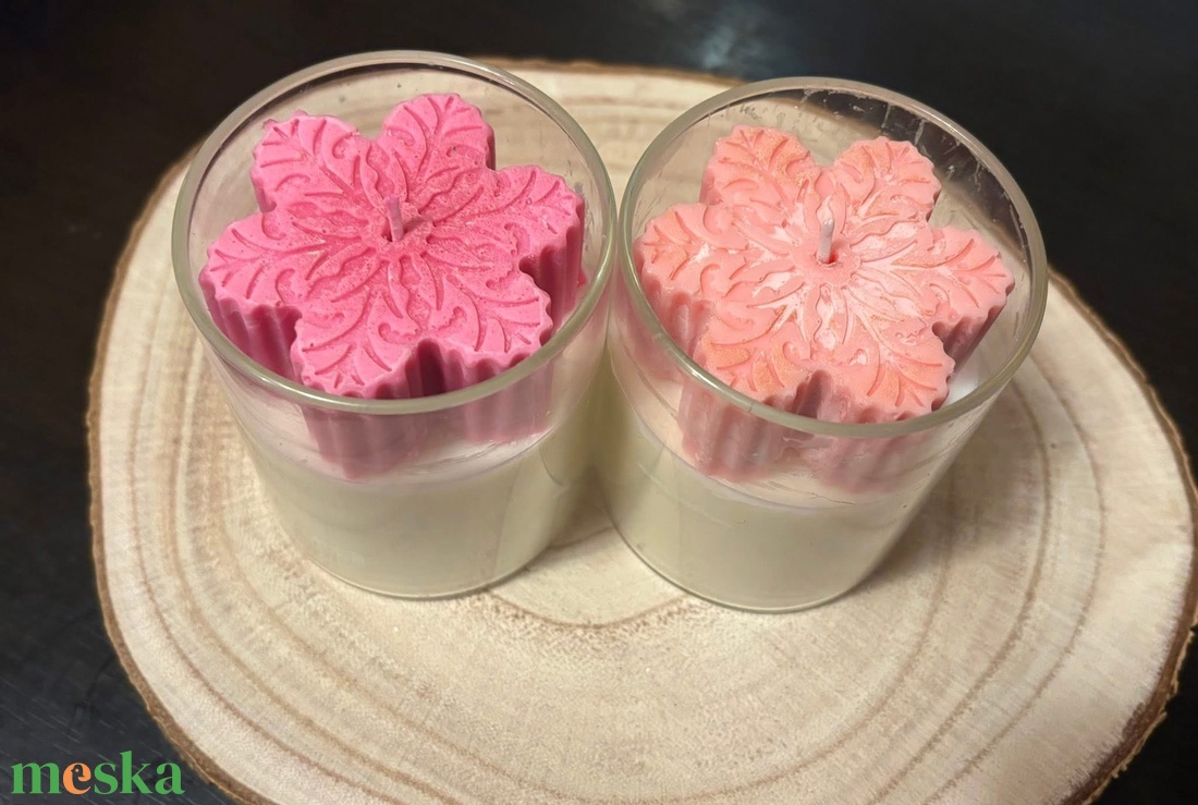 Gyertyák gipsz tálban - otthon & életmód - gyertya, illat, aroma - gyertya - Meska.hu