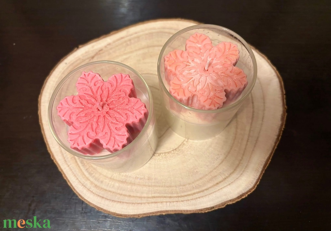 Gyertyák gipsz tálban - otthon & életmód - gyertya, illat, aroma - gyertya - Meska.hu