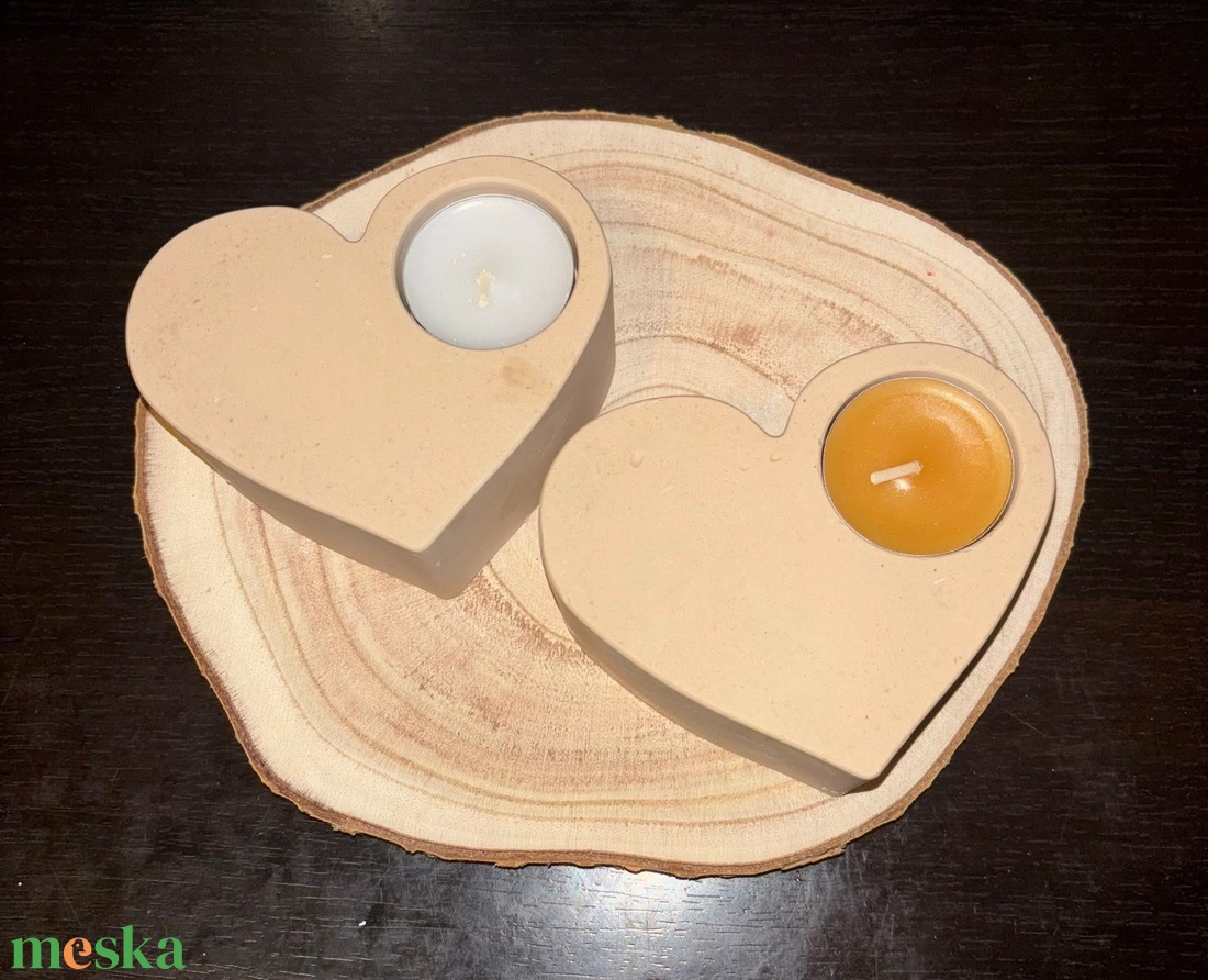 Gipsz, kerámia mécsestartó - otthon & életmód - gyertya, illat, aroma - mécses és mécsestartó - Meska.hu