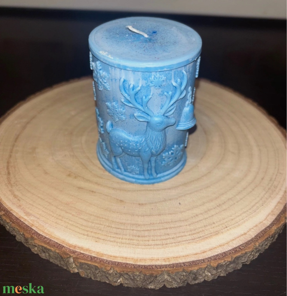 Oroszlános, szarvasos gyertya - otthon & életmód - gyertya, illat, aroma - gyertya - Meska.hu