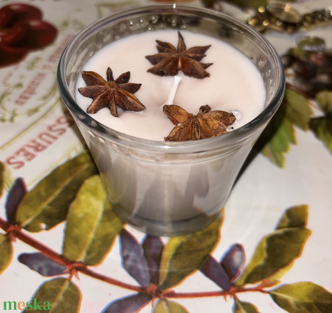 Téli gyertya - karácsony - karácsonyi lakásdekoráció - karácsonyi illatgyertya, mécses - Meska.hu