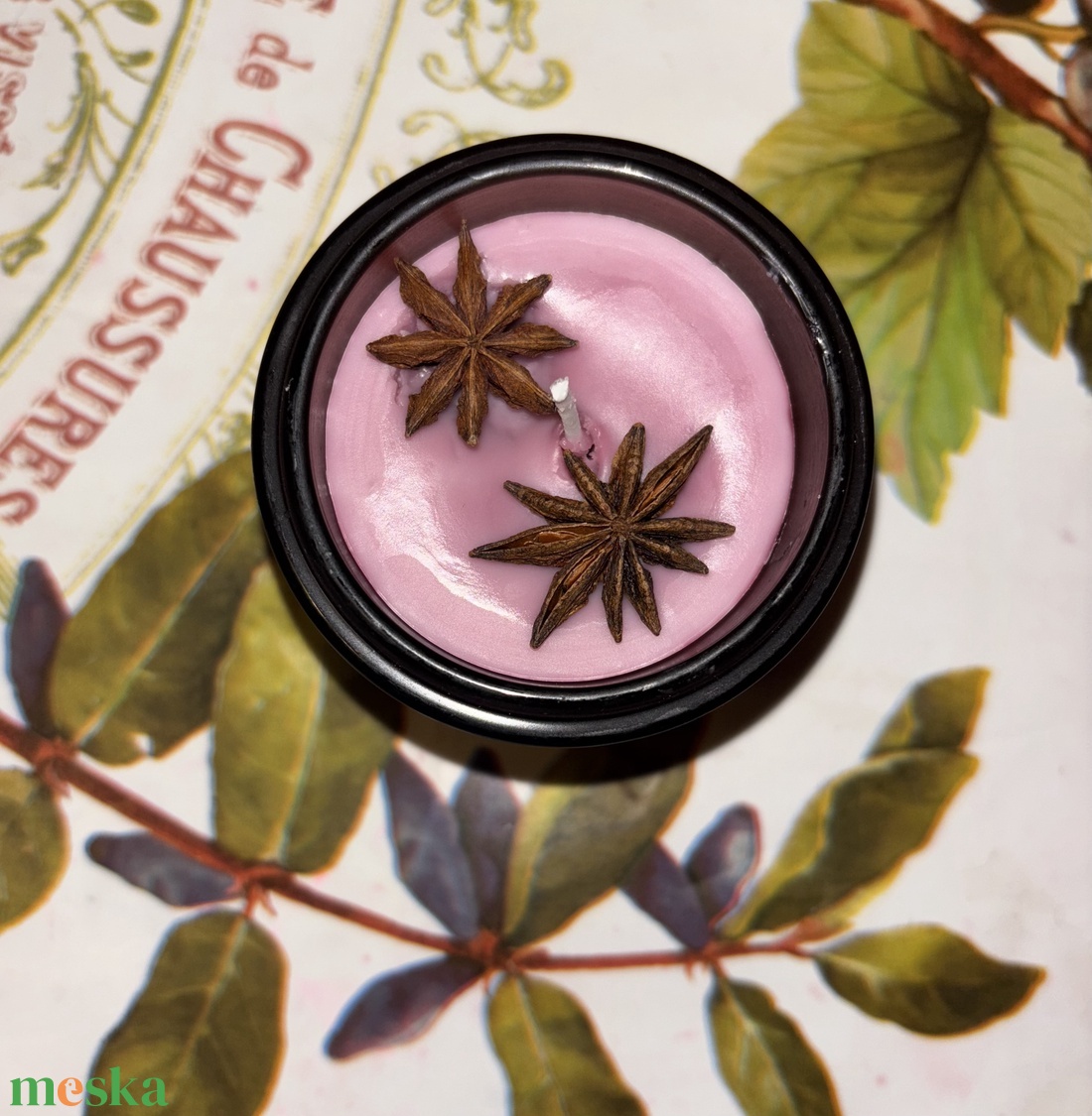 Aranyos kis téli gyertya - karácsony - karácsonyi lakásdekoráció - karácsonyi illatgyertya, mécses - Meska.hu