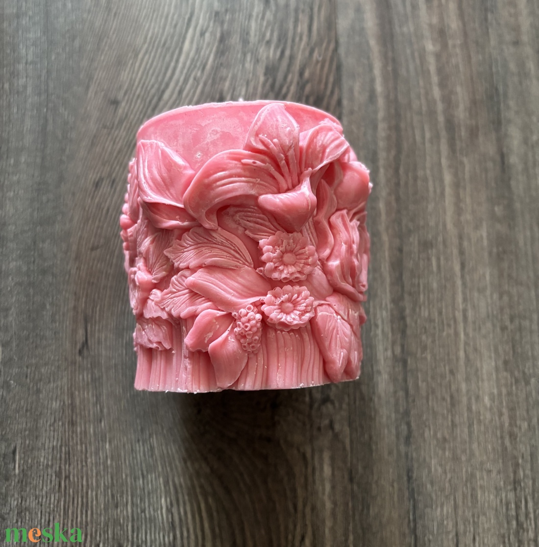 3 D virágos gyertya - otthon & életmód - gyertya, illat, aroma - gyertya - Meska.hu