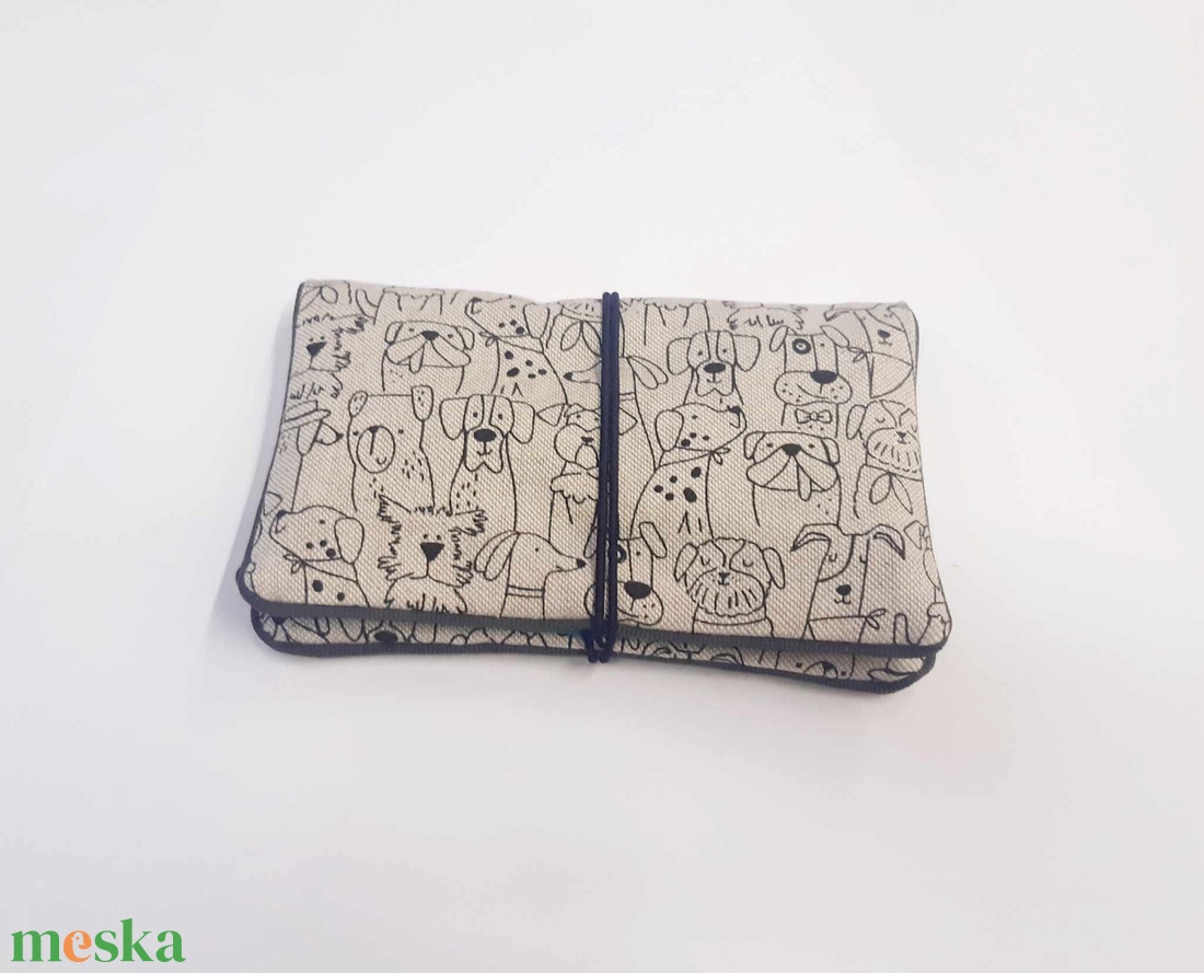 Dohánytasak - kutya-vonalas - táska & tok - pénztárca & más tok - dohánytasak & szütyő - Meska.hu
