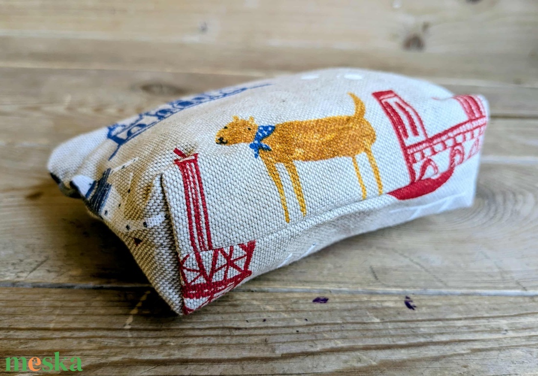 Neszesszer/ tárca Párizs, bonjour (kicsi) - táska & tok - neszesszer - Meska.hu