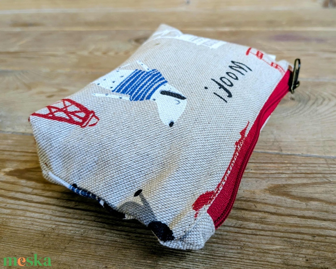 Neszesszer/ tárca Párizs, bonjour (kicsi) - táska & tok - neszesszer - Meska.hu