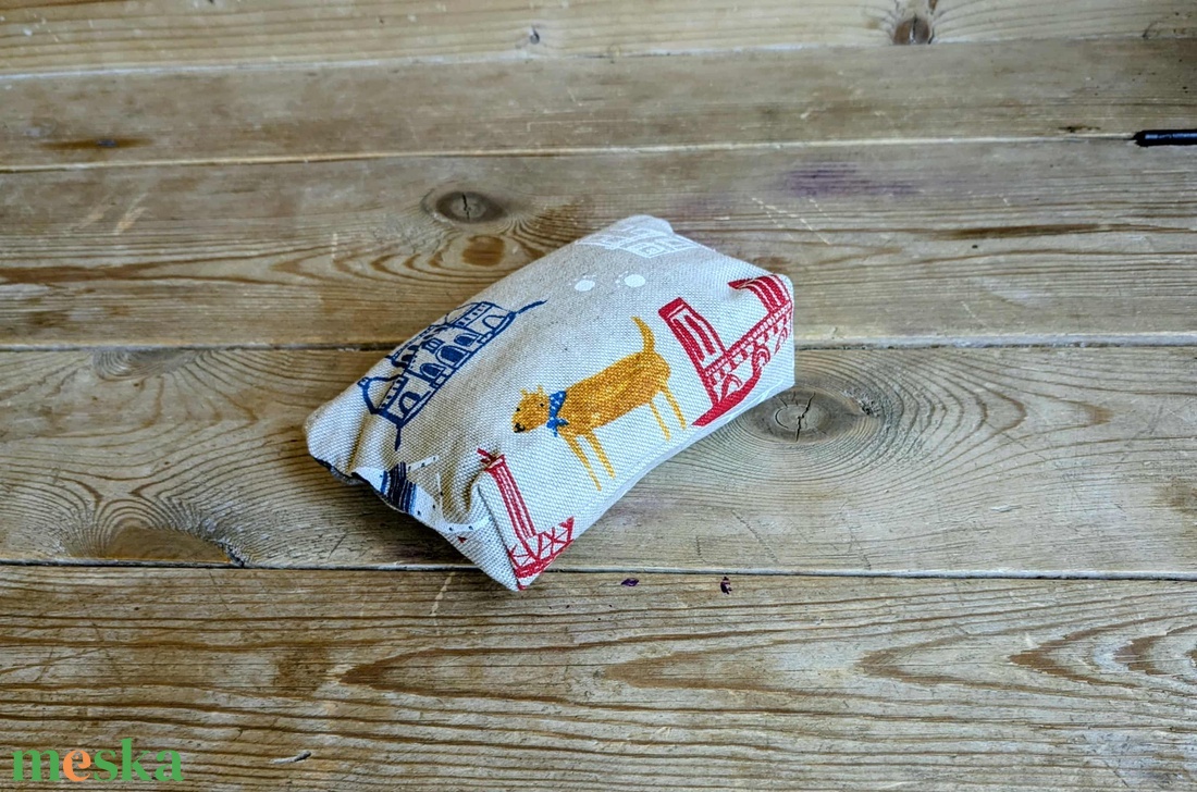 Neszesszer/ tárca Párizs, bonjour (kicsi) - táska & tok - neszesszer - Meska.hu