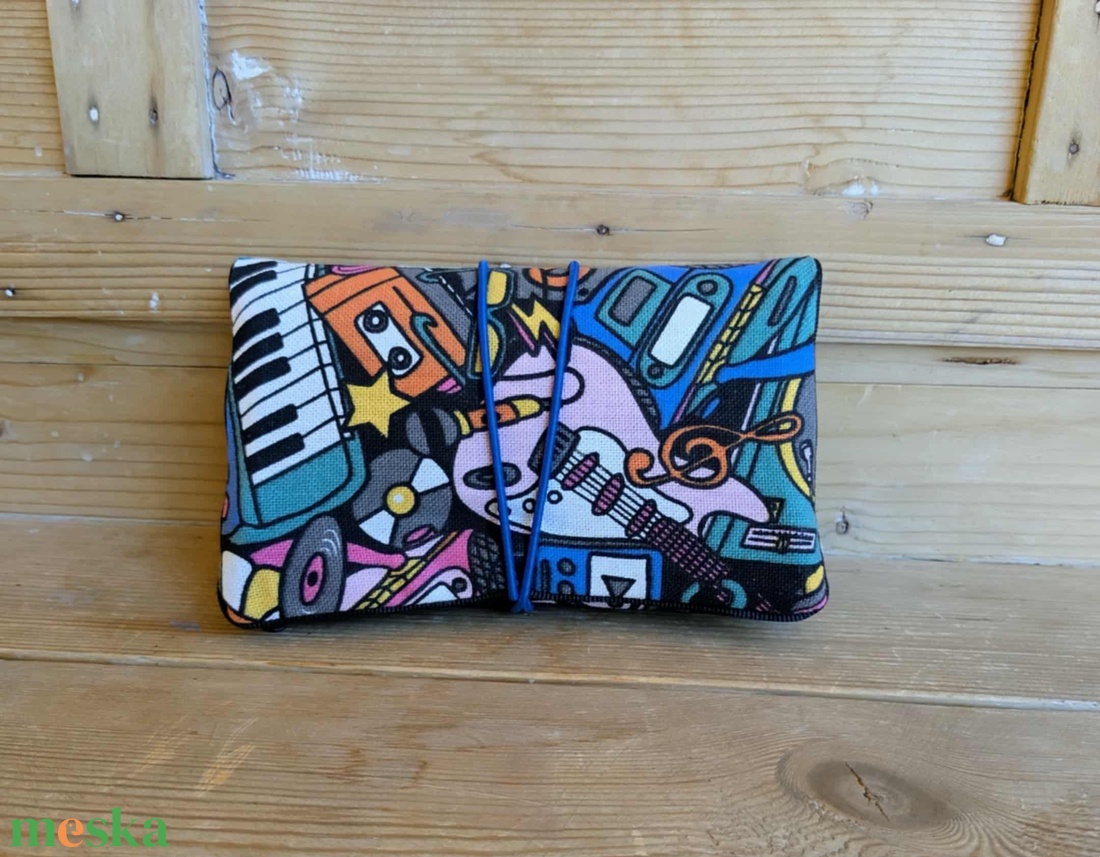 Dohánytasak - rock mintás - táska & tok - pénztárca & más tok - dohánytasak & szütyő - Meska.hu