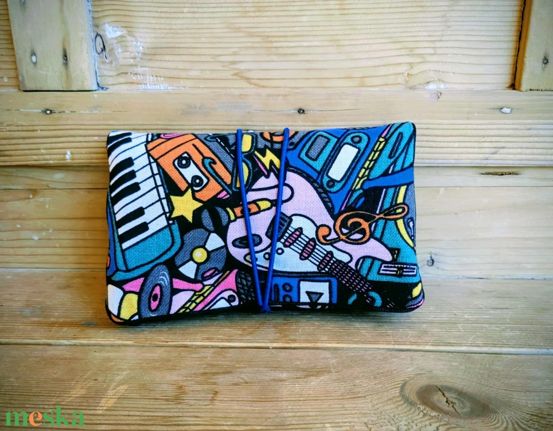Dohánytasak - rock mintás - táska & tok - pénztárca & más tok - dohánytasak & szütyő - Meska.hu