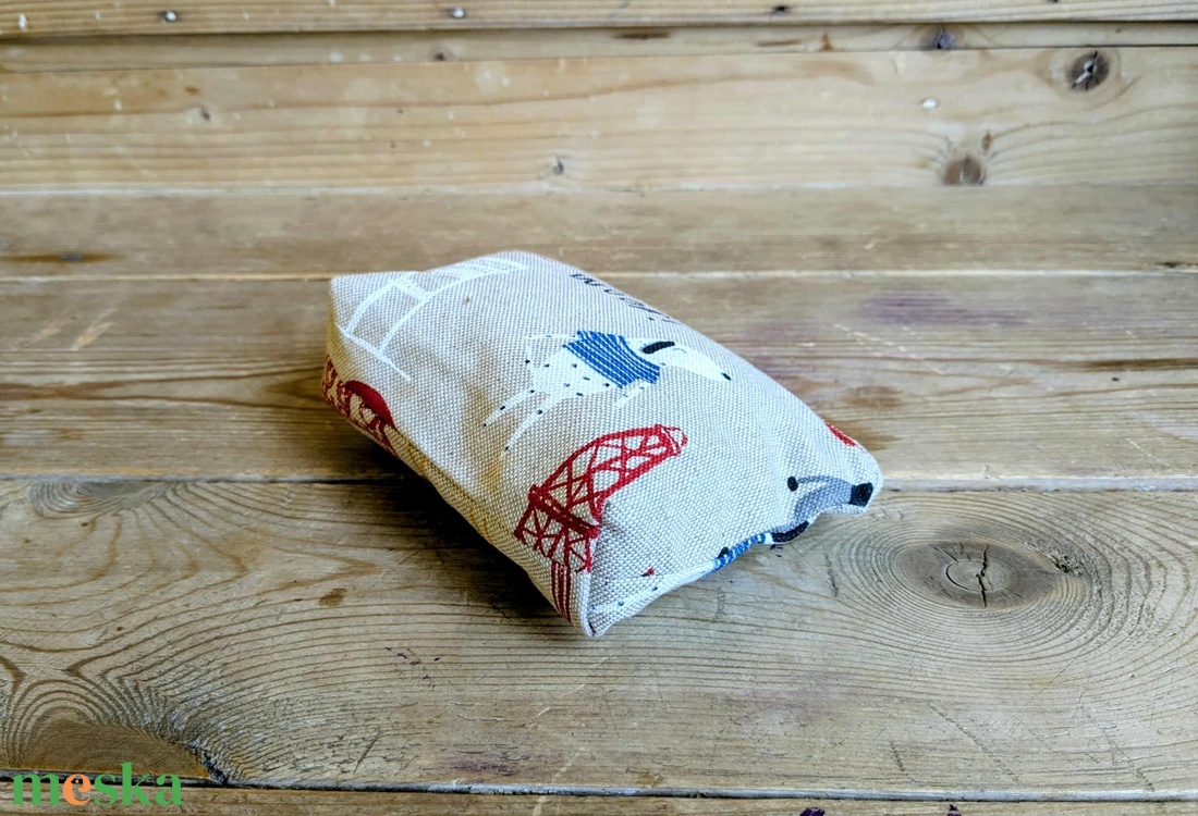 Párizsi kutyák neszesszer (kicsi) Paris, Bonjour, Woof - táska & tok - neszesszer - Meska.hu