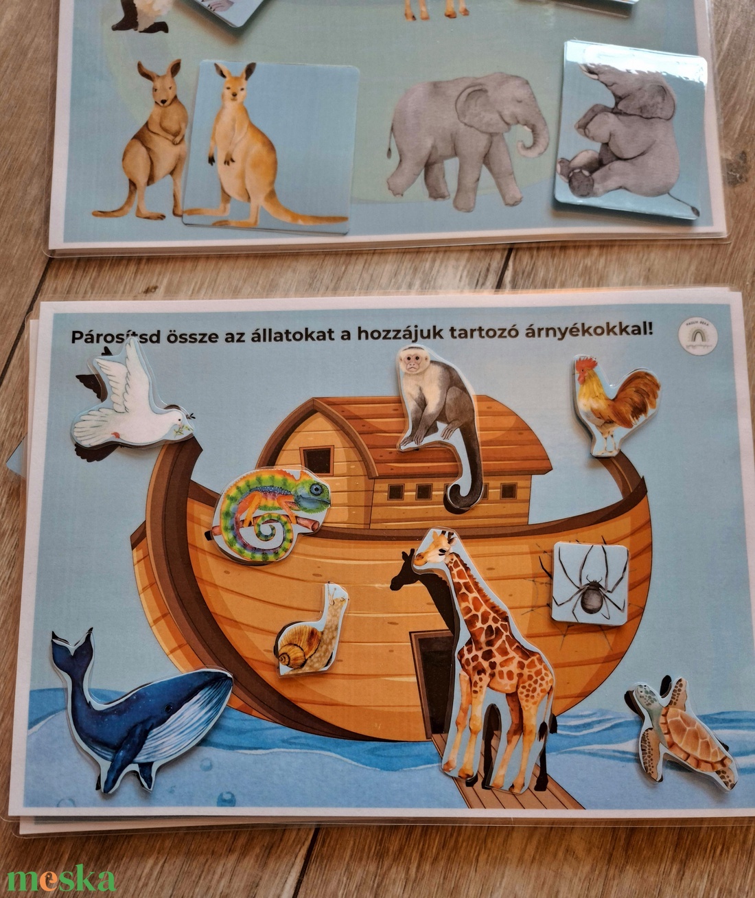 Noé bárkája játékcsomag - játék & sport - táblajáték és kártyajáték - kártya - Meska.hu