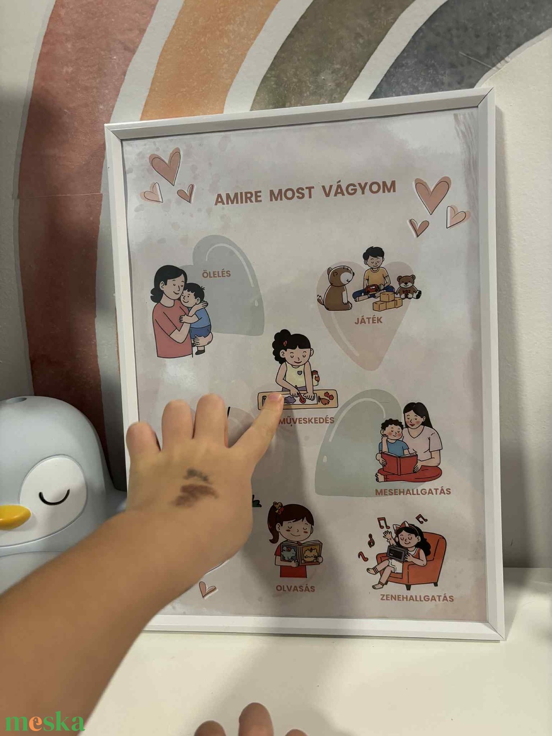 Mire vágyom most? Érzelmi fejlesztő eszköz ovisoknak és kisiskolásoknak - játék & sport - készségfejlesztő és logikai játék - oktató játékok - Meska.hu