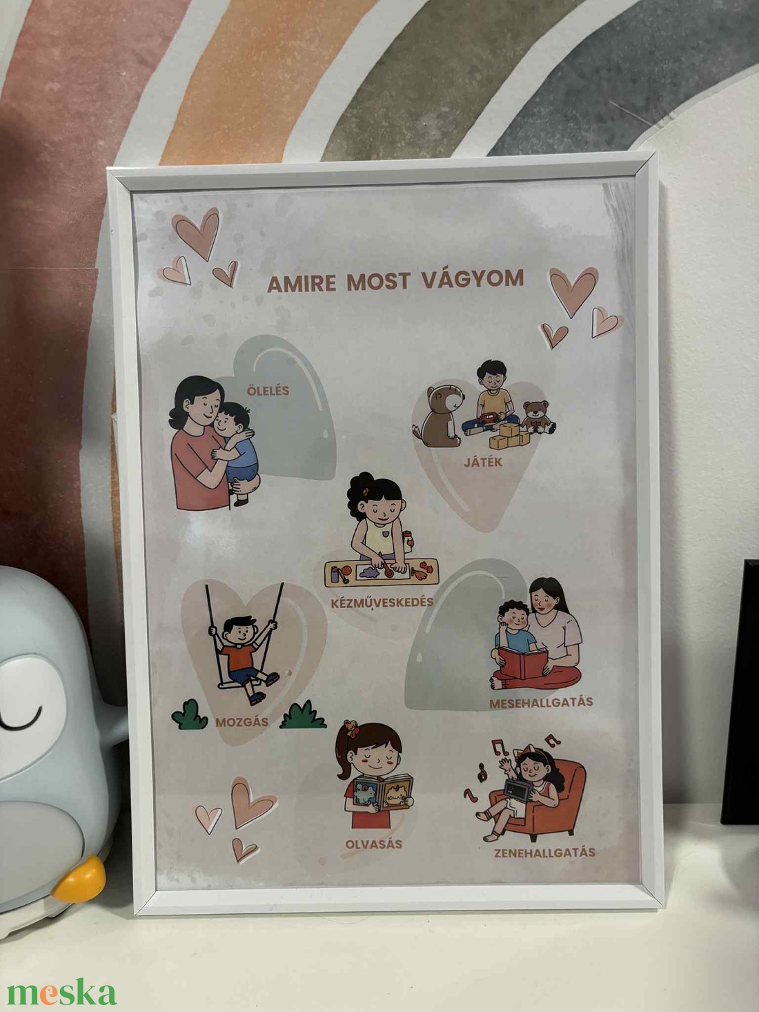 Mire vágyom most? Érzelmi fejlesztő eszköz ovisoknak és kisiskolásoknak - játék & sport - készségfejlesztő és logikai játék - oktató játékok - Meska.hu