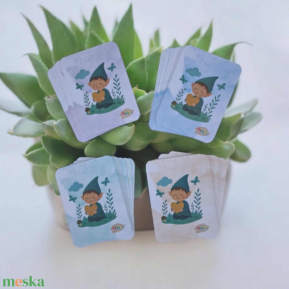 Nyugalommanók  � Érzelmi fejlesztő, stresszoldó kártyák gyerekeknek - játék & sport - készségfejlesztő és logikai játék - oktató játékok - Meska.hu