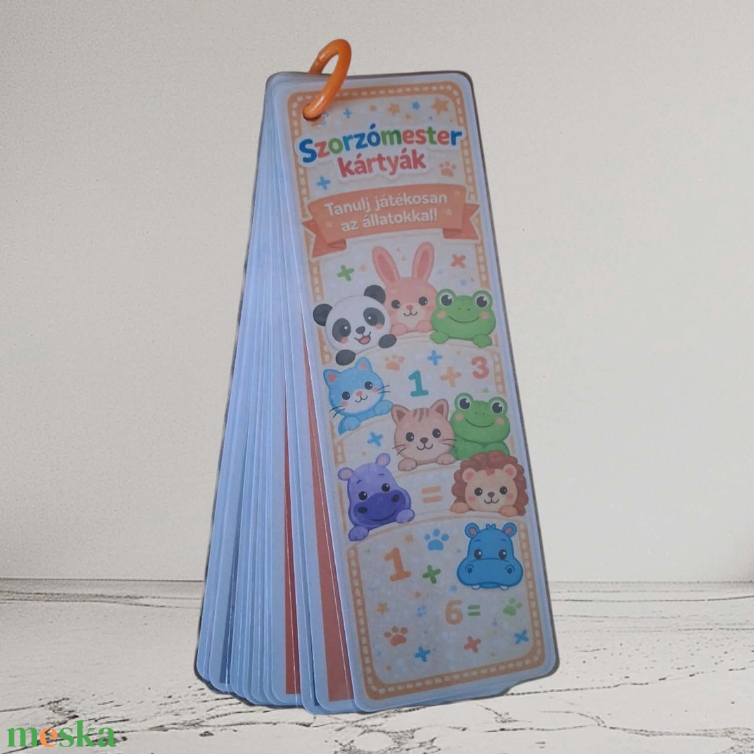 Szorzótábla gyakorlásához - Szorzómester kártyák - játék & sport - készségfejlesztő és logikai játék - oktató játékok - Meska.hu