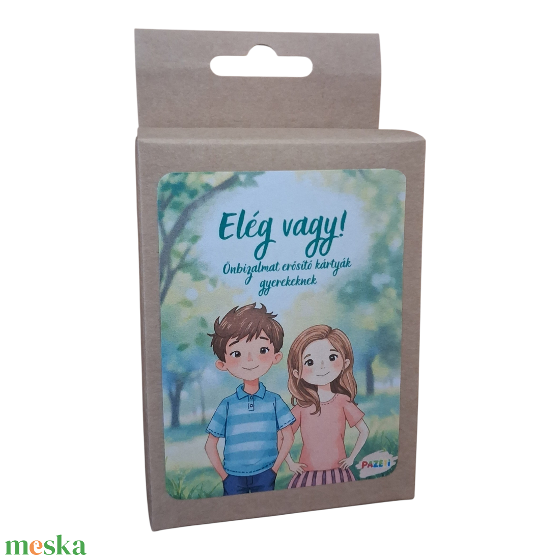 Önbizalmat erősítő, érzelmi fejlesztő kártyák gyerekeknek- Elég vagyok! - játék & sport - készségfejlesztő és logikai játék - oktató játékok - Meska.hu