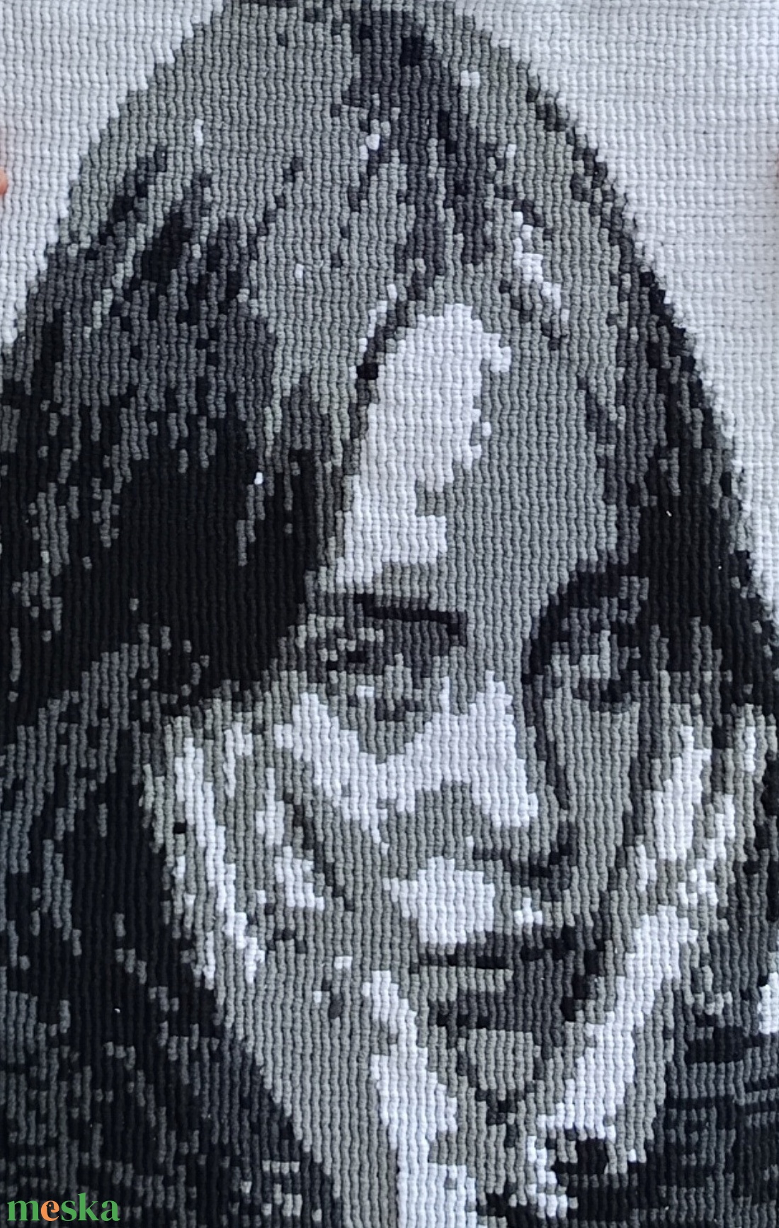Billie Eilish pixelmakramé - otthon & életmód - dekoráció - fali és függő dekoráció - falra akasztható dekor - Meska.hu Billie Eilish pixelmakramé - otthon & életmód - dekoráció - fali és függő dekoráció - falra akasztható dekor - Meska.hu