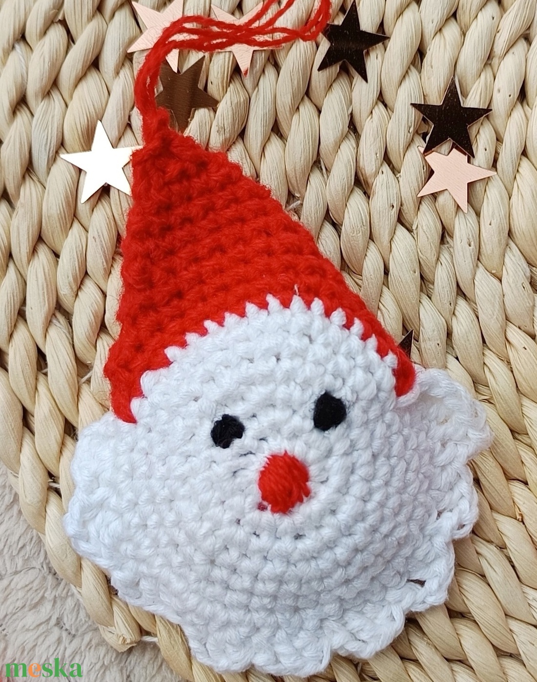 Mikulás/manó karácsonyfadísz - karácsony - karácsonyi lakásdekoráció - karácsonyfadíszek - Meska.hu