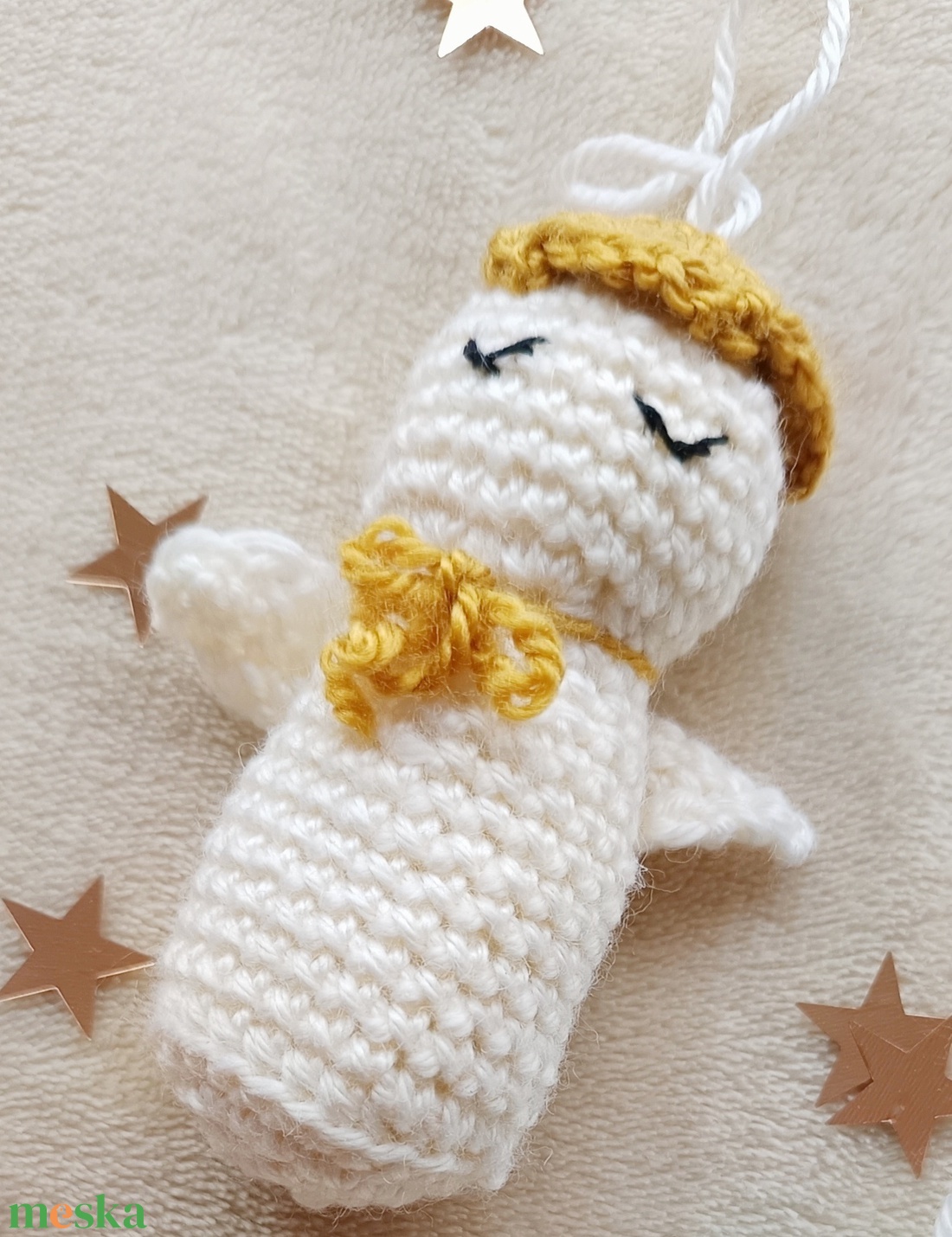 Angyalka dekoráció - karácsony - karácsonyi lakásdekoráció - karácsonyfadíszek - Meska.hu