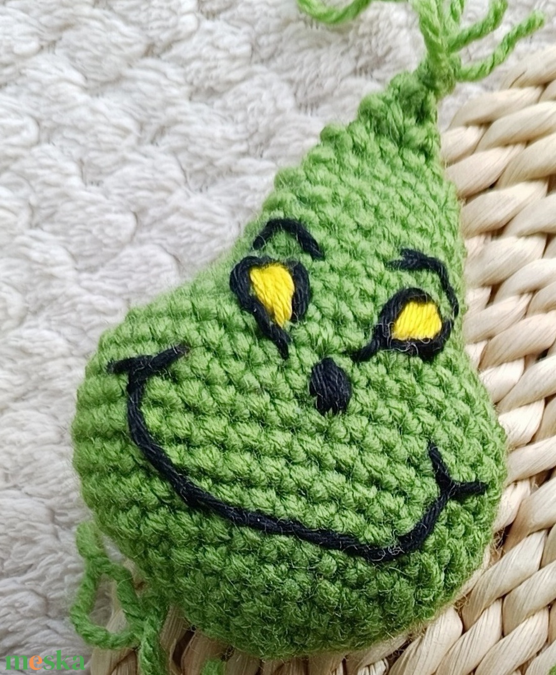 Grincs karácsonyfadísz - karácsony - karácsonyi lakásdekoráció - karácsonyfadíszek - Meska.hu