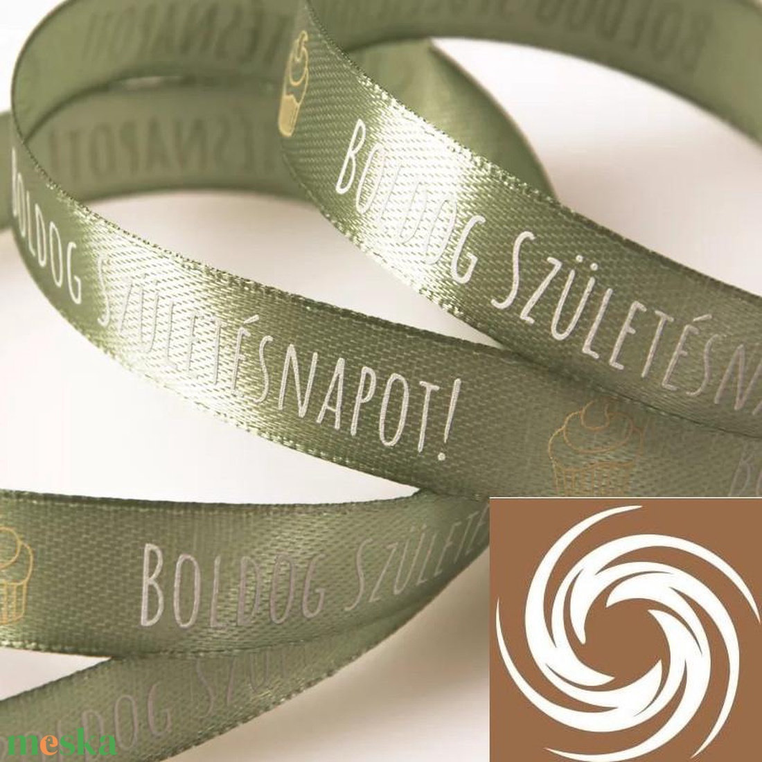 Boldog születésnapot feliratos szalagok - vintage zöld - kellékek & szerszámok - rövidáru - szalag, pánt - textilszalag - Meska.hu Boldog születésnapot feliratos szalagok - vintage zöld - kellékek & szerszámok - rövidáru - szalag, pánt - textilszalag - Meska.hu