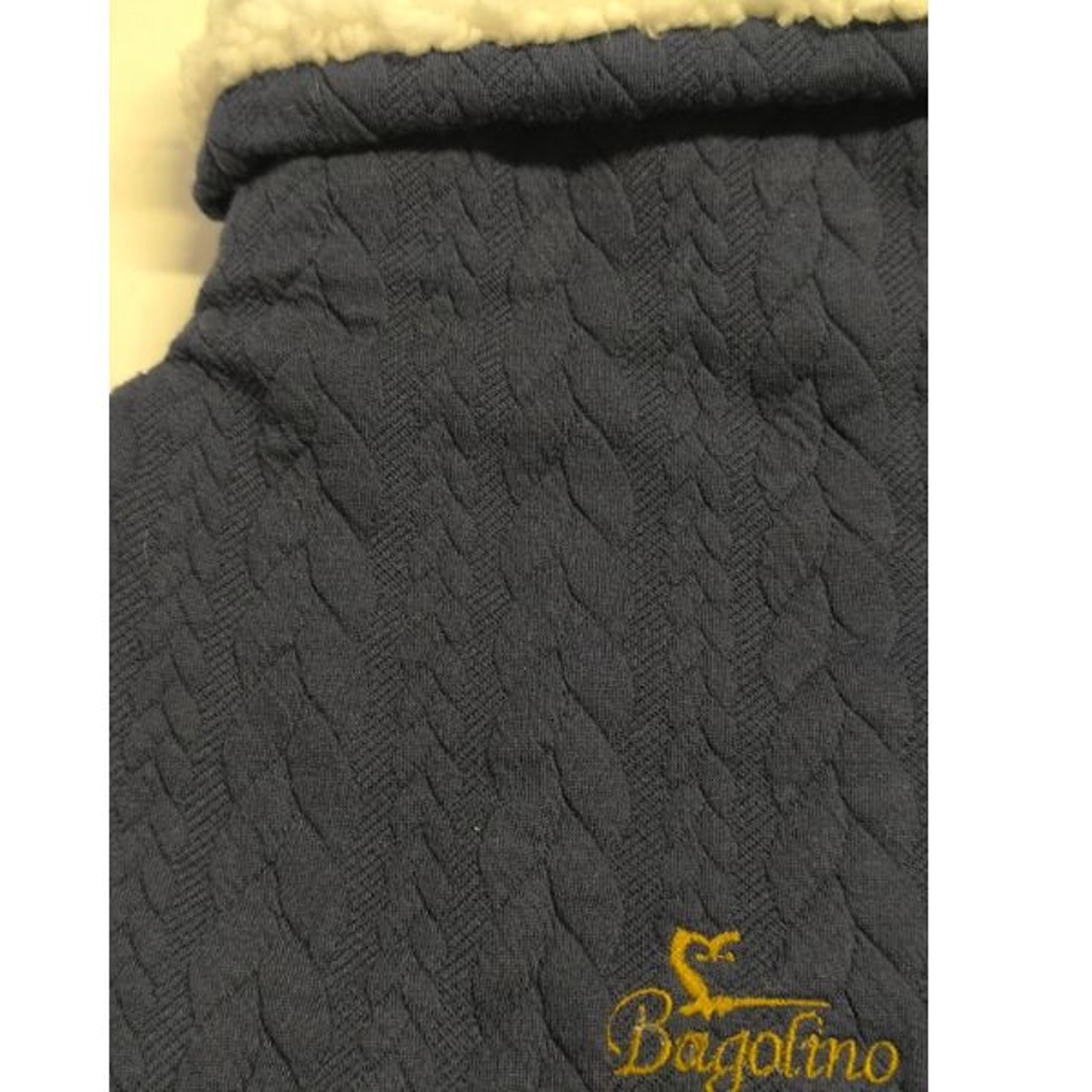 Garbósál kék csavart/serpa  - ruha & divat - sál, sapka, kendő - sál - Meska.hu