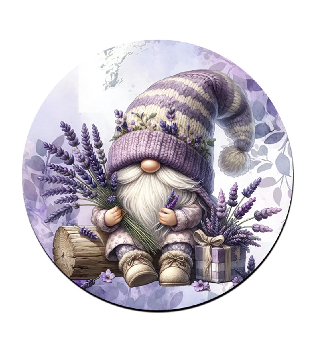 Levendulás manó csüccs mintás bögre alátét -  - Meska.hu