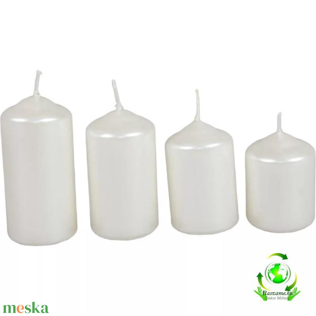 Metál 40 mm lépcsős gyertya szett - ivory - kellékek & szerszámok - dekorációs kellékek - dekorációs gyertya - Meska.hu Metál 40 mm lépcsős gyertya szett - ivory - kellékek & szerszámok - dekorációs kellékek - dekorációs gyertya - Meska.hu