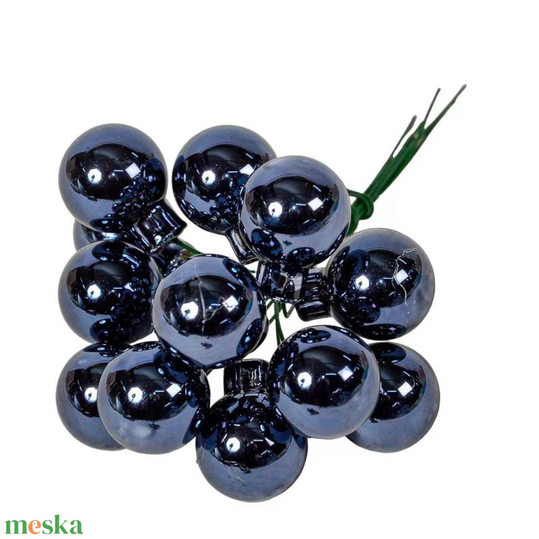 Üveggömb pick 2 cm - Éj kék - fényes 12 db - kellékek & szerszámok - dekorációs kellékek - üveggömb pick - Meska.hu Üveggömb pick 2 cm - Éj kék - fényes 12 db - kellékek & szerszámok - dekorációs kellékek - üveggömb pick - Meska.hu