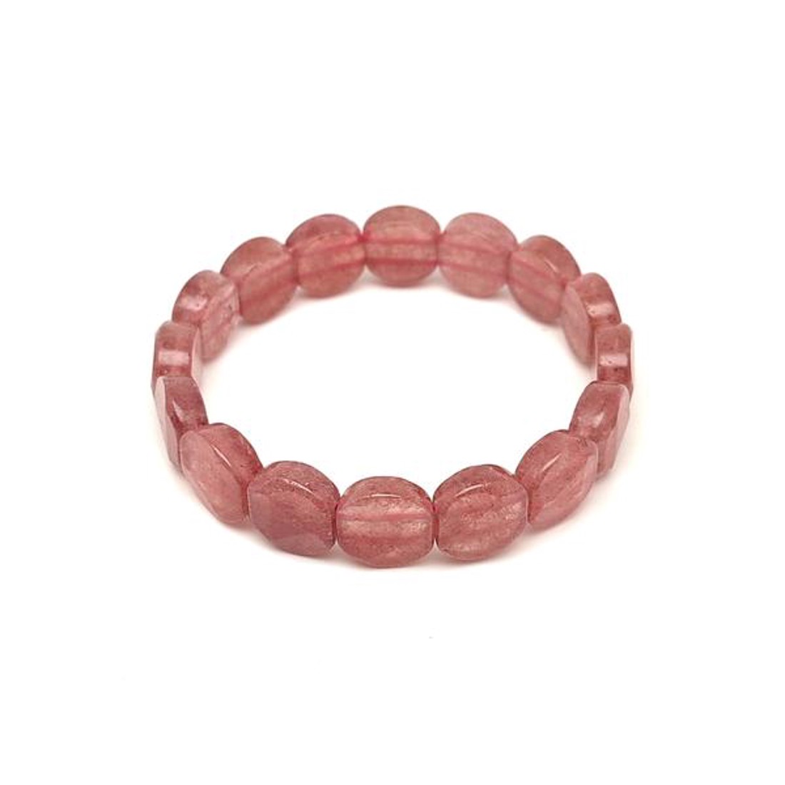 Eperkvarc háromszög faz korong karkötő 13x6mm - ékszer - karkötő - ásványkarkötő - Meska.hu Eperkvarc háromszög faz korong karkötő 13x6mm - ékszer - karkötő - ásványkarkötő - Meska.hu