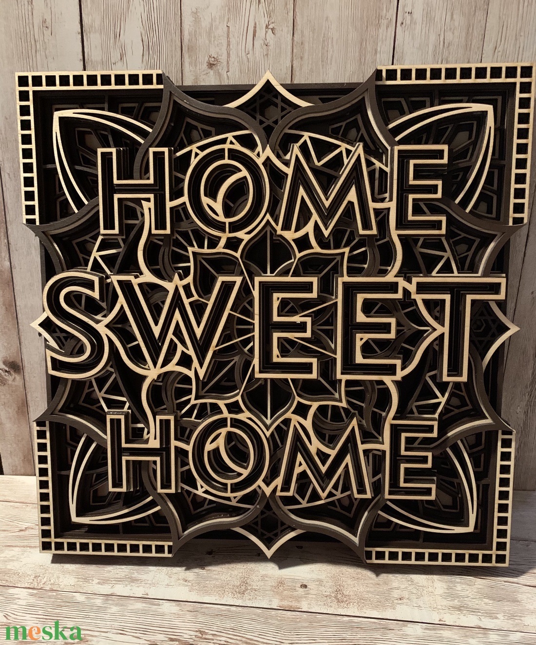 Mandala fali dísz - Home Sweet Home - otthon & életmód - dekoráció - fali és függő dekoráció - falra akasztható dekor - Meska.hu Mandala fali dísz - Home Sweet Home - otthon & életmód - dekoráció - fali és függő dekoráció - falra akasztható dekor - Meska.hu