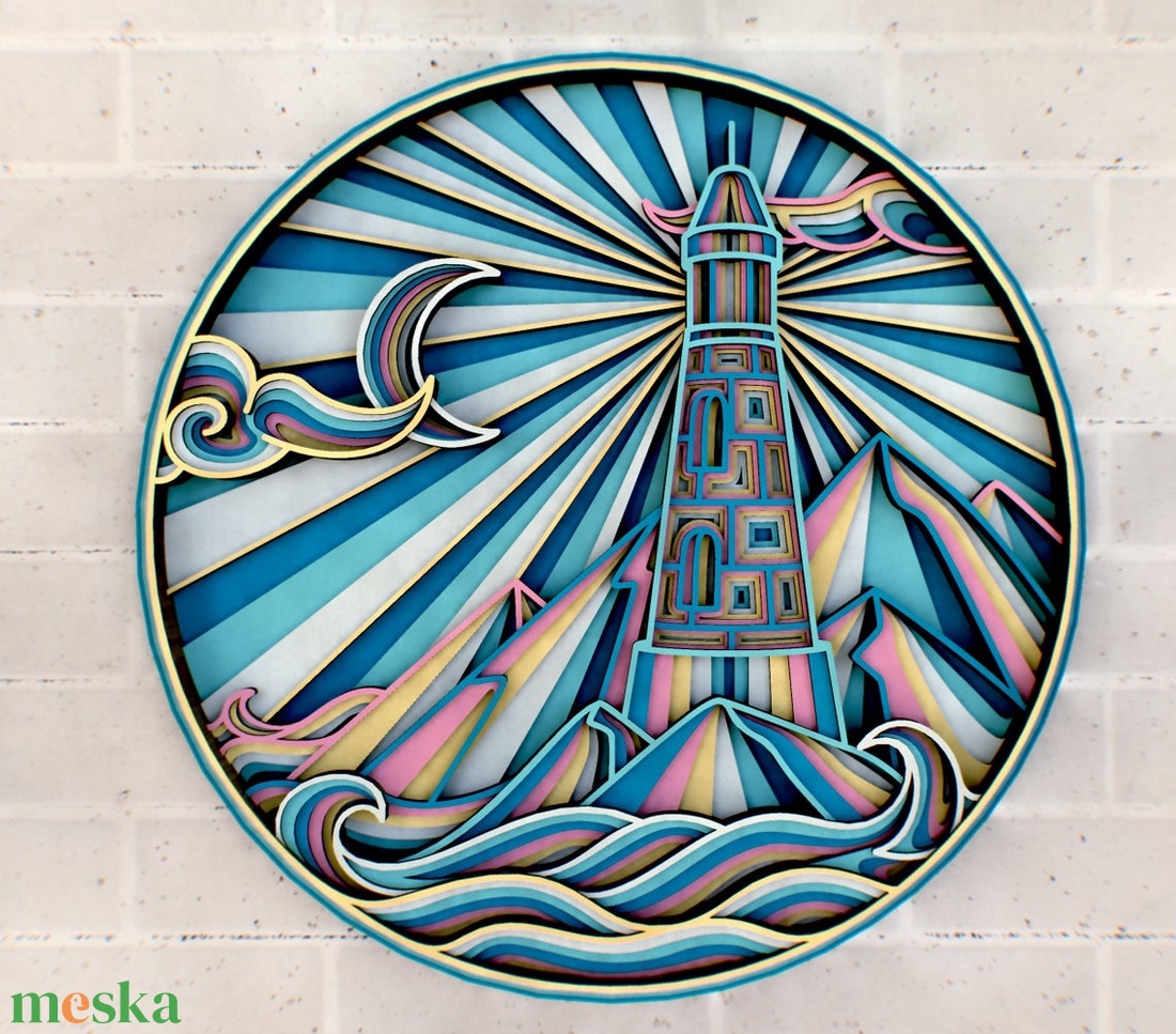 Mandala stílusú világítótorony - fali dísz - otthon & életmód - dekoráció - fali és függő dekoráció - falra akasztható dekor - Meska.hu Mandala stílusú világítótorony - fali dísz - otthon & életmód - dekoráció - fali és függő dekoráció - falra akasztható dekor - Meska.hu