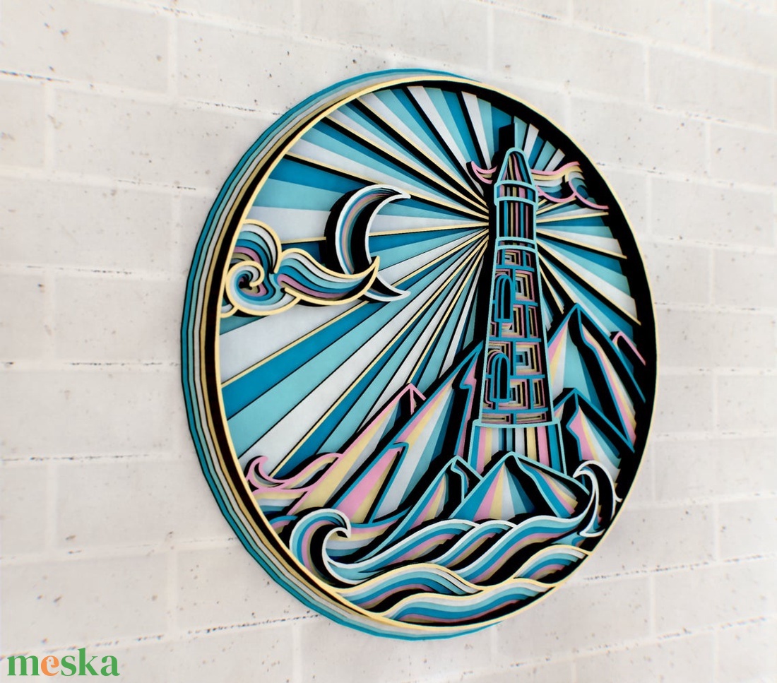 Mandala stílusú világítótorony - fali dísz - otthon & életmód - dekoráció - fali és függő dekoráció - falra akasztható dekor - Meska.hu Mandala stílusú világítótorony - fali dísz - otthon & életmód - dekoráció - fali és függő dekoráció - falra akasztható dekor - Meska.hu